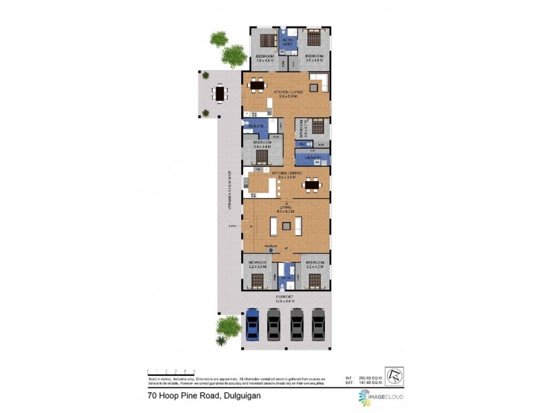 70 Hoop Pine Road, Murwillumbah NSW 2484 Floorplan
