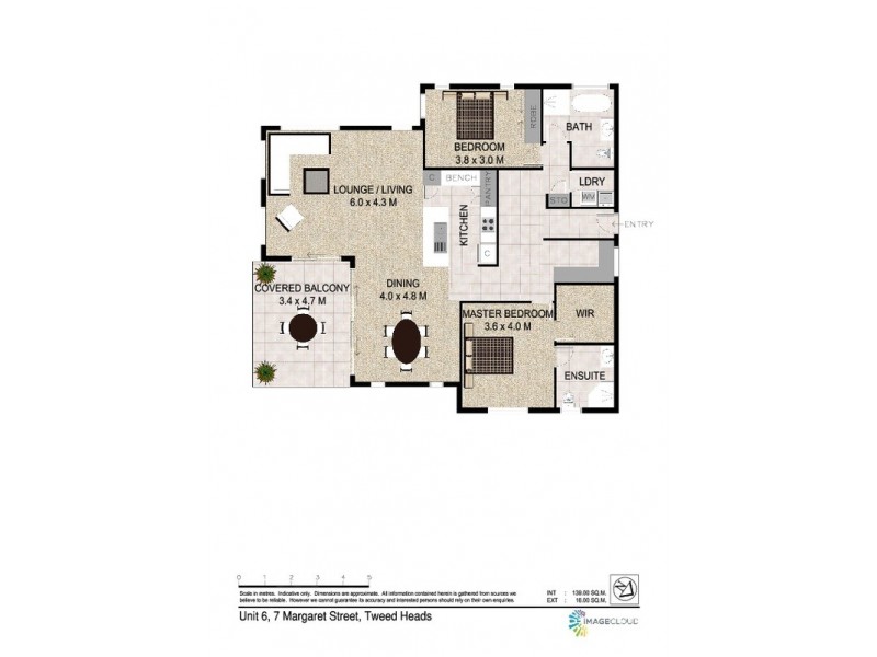 6/7 Margaret  Street, Tweed Heads NSW 2485 Floorplan