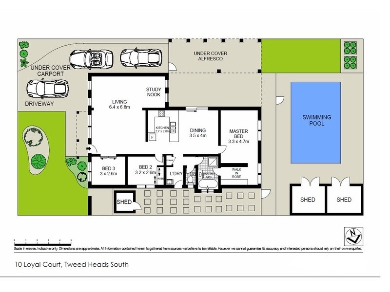 10 Loyal Court, Tweed Heads South NSW 2486 Floorplan
