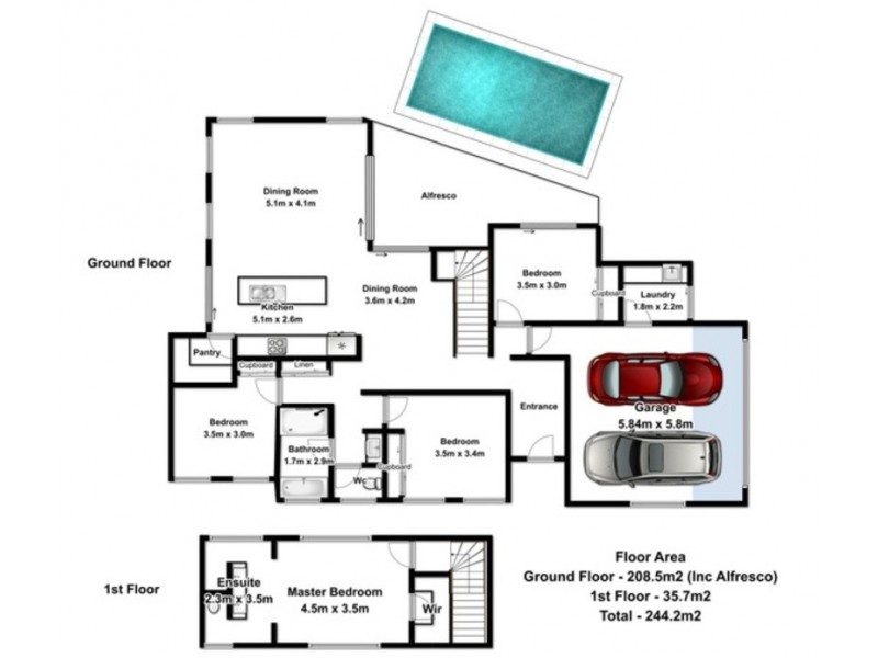 443 Casuarina Way, Casuarina NSW 2487 Floorplan