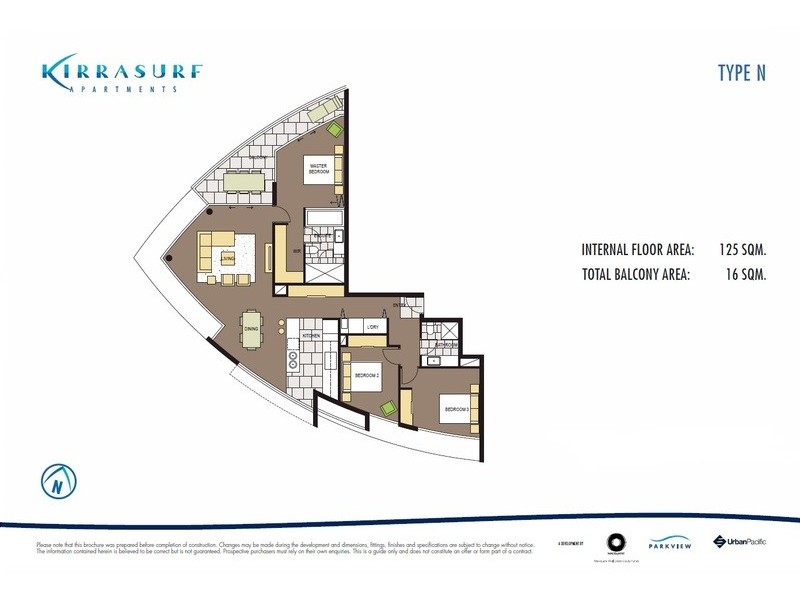 501/2 Creek Street, Kirra QLD 4225 Floorplan