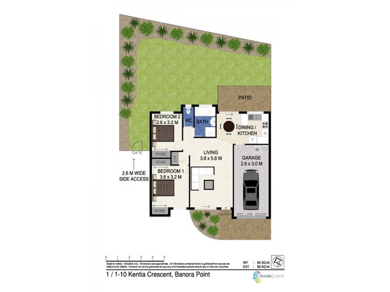 1/1-11 Kentia Crescent, Banora Point NSW 2486 Floorplan