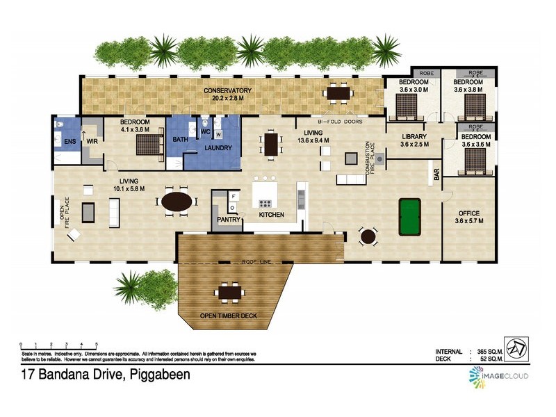 17 Bandana Drive, Piggabeen NSW 2486 Floorplan