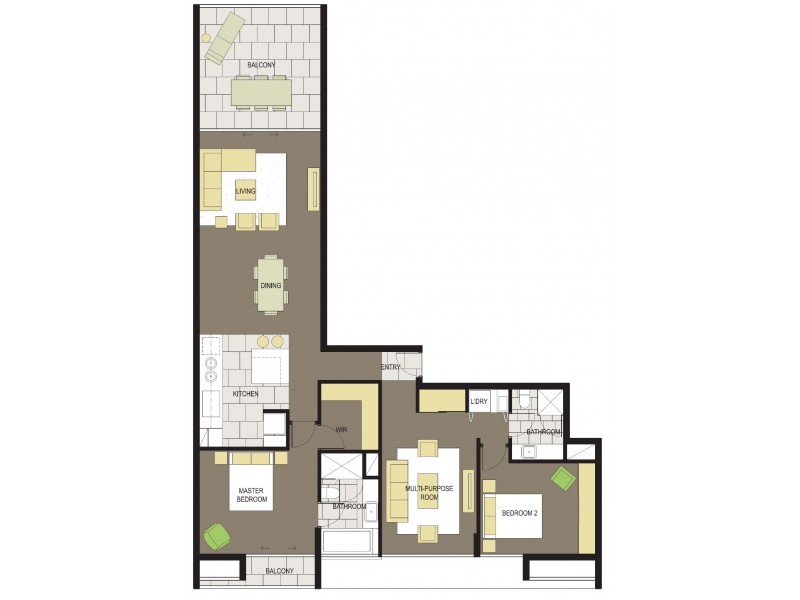 004/2 Creek Street, Coolangatta QLD 4225 Floorplan