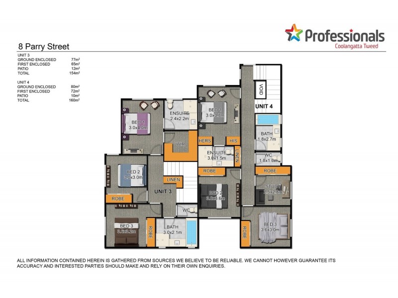 Lot 3 & 4/8 Parry Street, Tweed Heads South NSW 2486 Floorplan