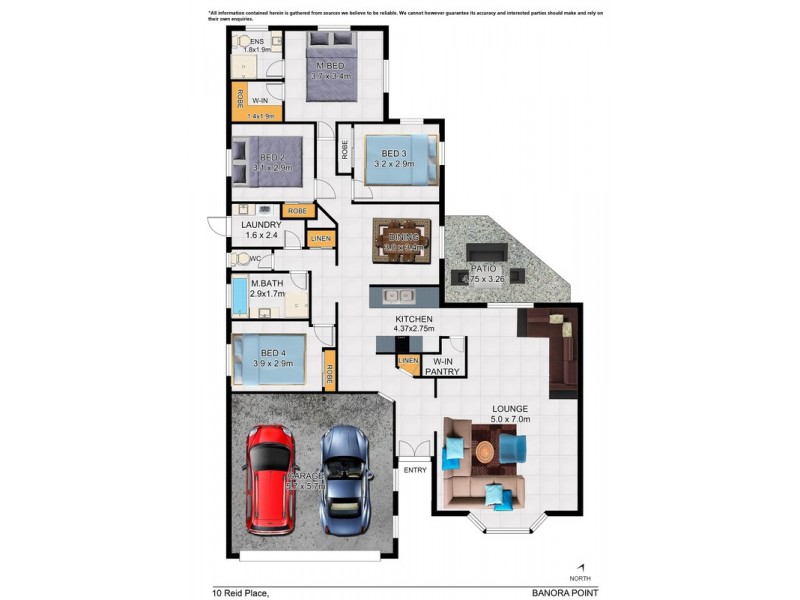 10 Reid Place, Banora Point NSW 2486 Floorplan
