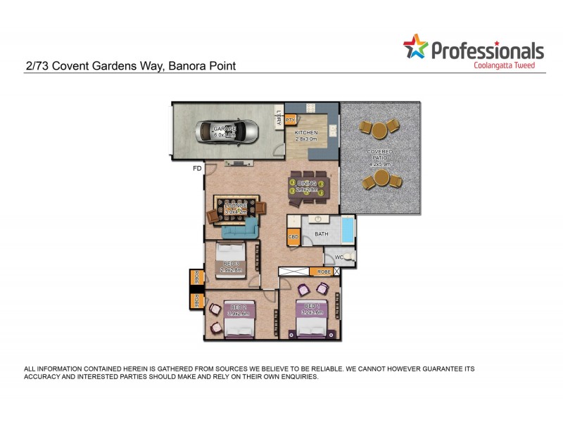 2/73 Covent Gardens Way, Banora Point NSW 2486 Floorplan