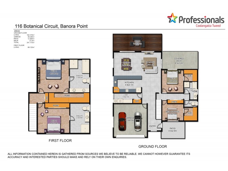 116 Botanical Circuit, Banora Point NSW 2486 Floorplan