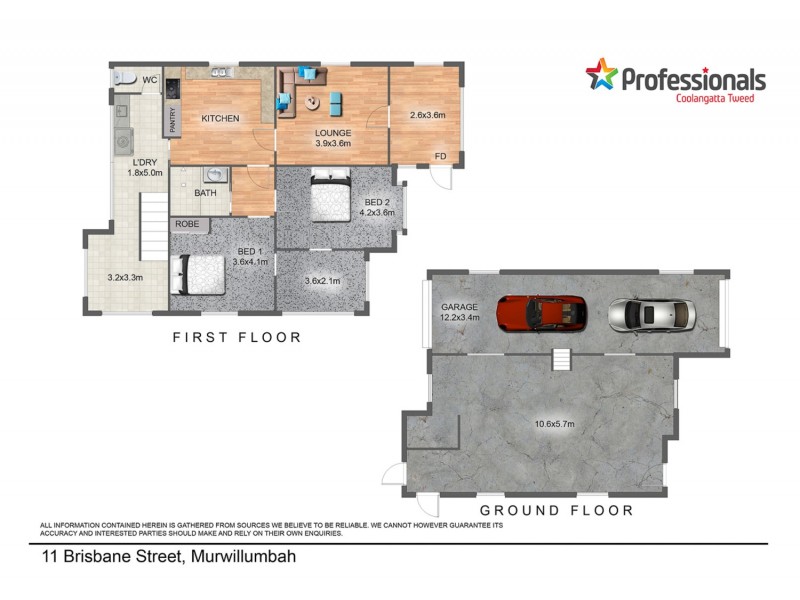 11 Brisbane Street, Murwillumbah NSW 2484 Floorplan