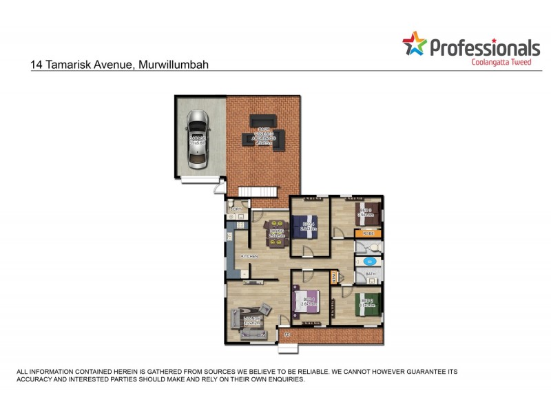 14 Tamarisk Avenue, Murwillumbah NSW 2484 Floorplan