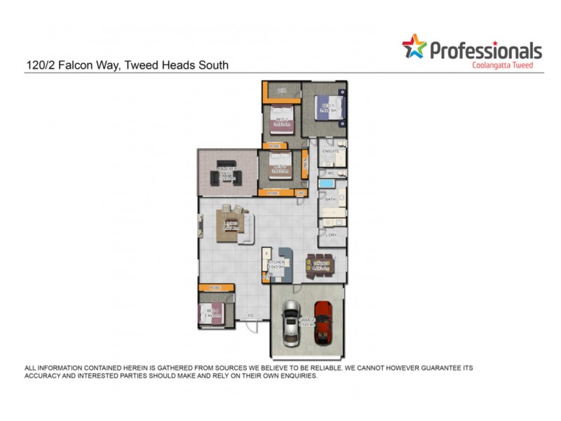 120/2 Falcon Way, Tweed Heads South NSW 2486 Floorplan