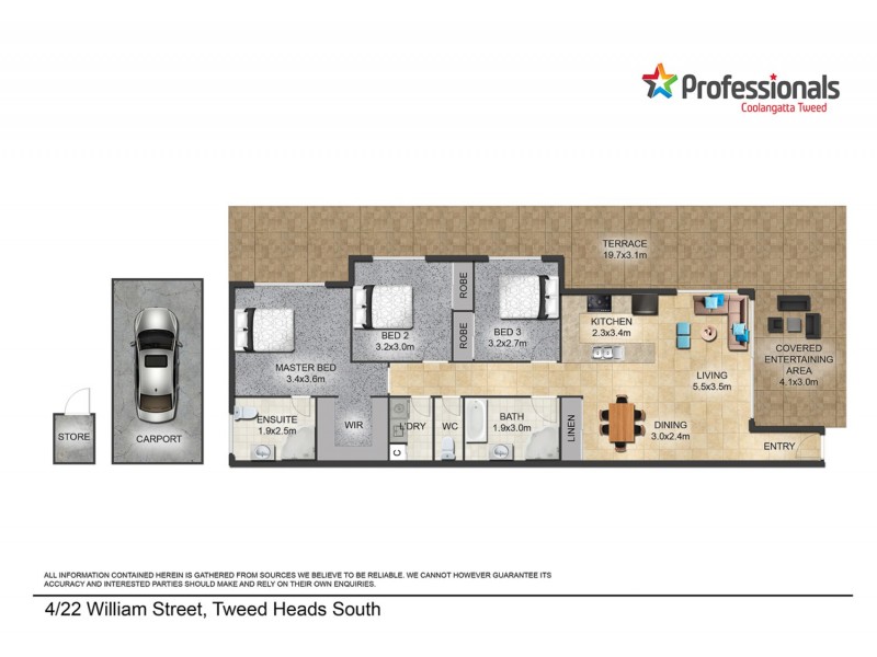 4/22 William Street, Tweed Heads South NSW 2486 Floorplan