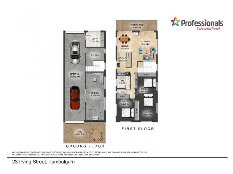 23 Irving Street, Tumbulgum NSW 2490 Floorplan
