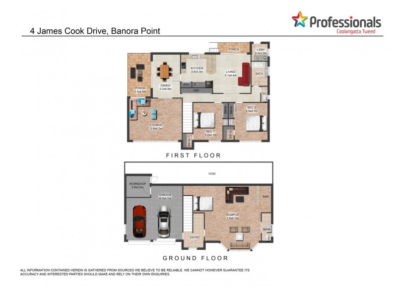4 James Cook Drive, Banora Point NSW 2486 Floorplan