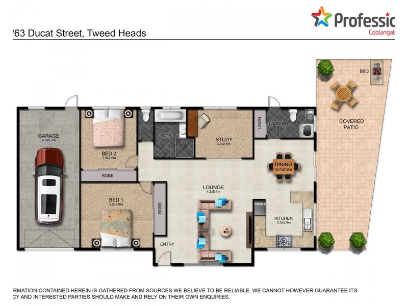 2/63 Ducat Street, Tweed Heads NSW 2485 Floorplan