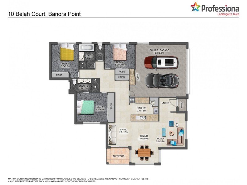 10 Belah Court, Banora Point NSW 2486 Floorplan