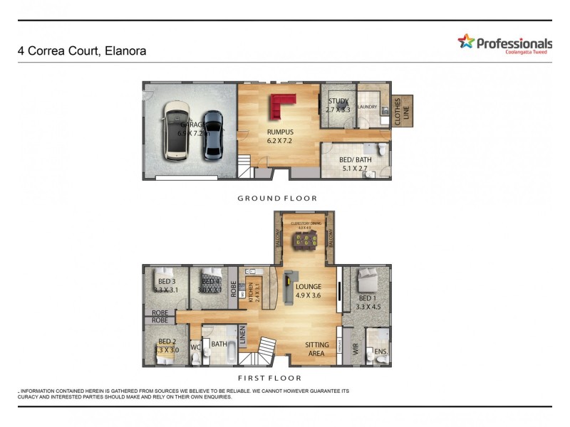 14 Correa Court, Elanora QLD 4221 Floorplan
