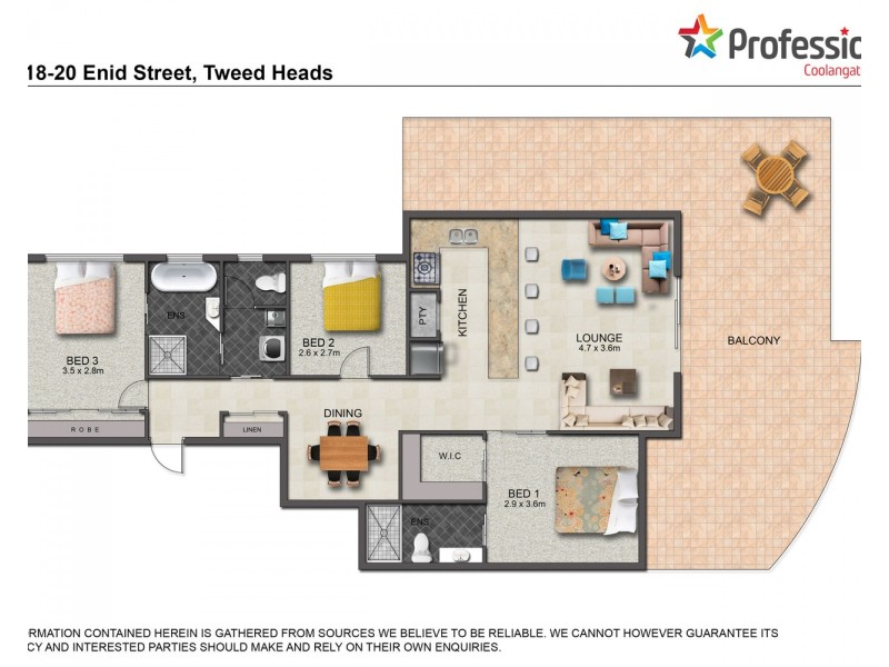 6/18-20 Enid Street, Tweed Heads NSW 2485 Floorplan