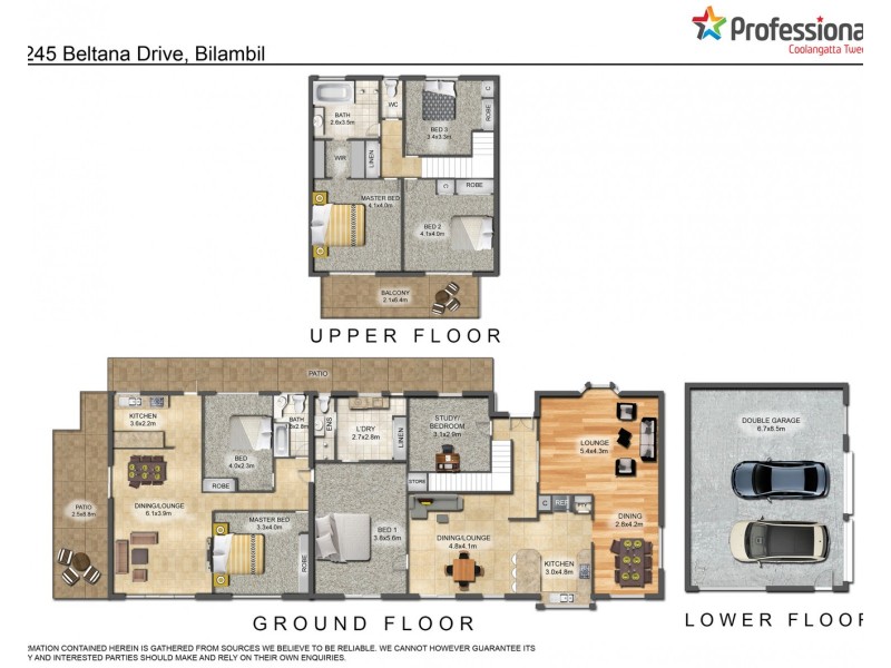 245 Beltana Drive, Bilambil NSW 2486 Floorplan