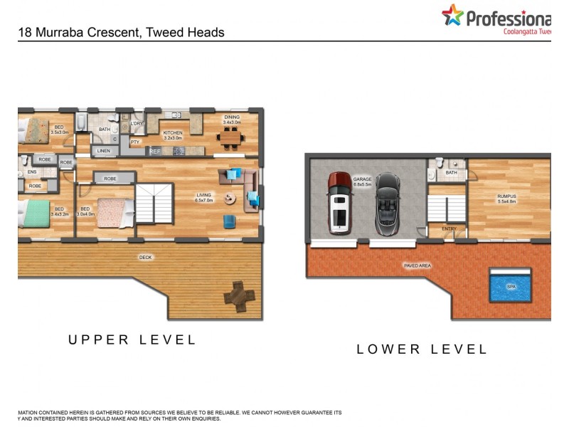 18 Murraba Crescent, Tweed Heads NSW 2485 Floorplan