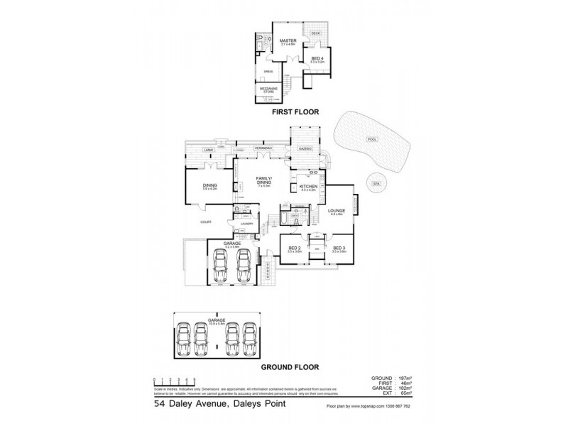 54  Daley Avenue, Daleys Point NSW 2257 Floorplan