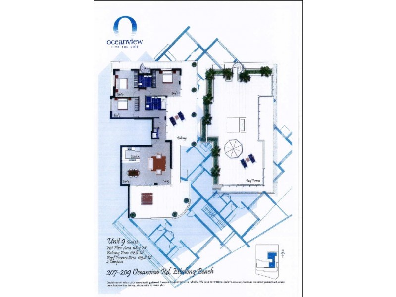 9/207 Ocean View Road, Ettalong Beach NSW 2257 Floorplan