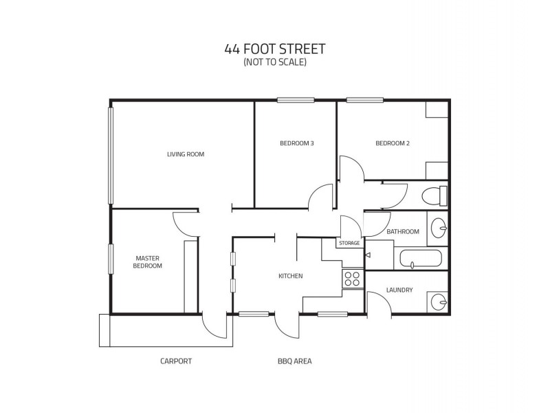 44 Foot Street, Frankston VIC 3199 Floorplan