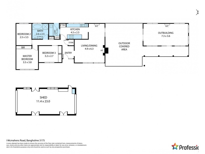 130 McMahens Road, Bangholme VIC 3175 Floorplan