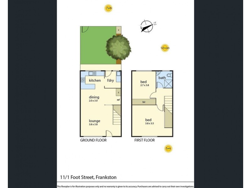 11/1 Foot Street, Frankston VIC 3199 Floorplan