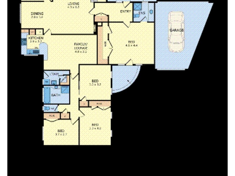 13 Alexander Crescent, Frankston VIC 3199 Floorplan