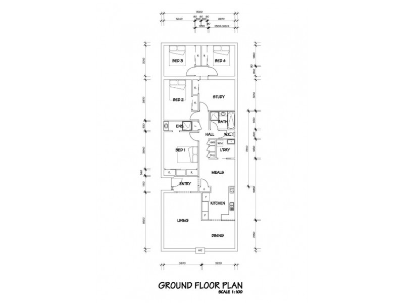 1 Elinga Court, Frankston VIC 3199 Floorplan