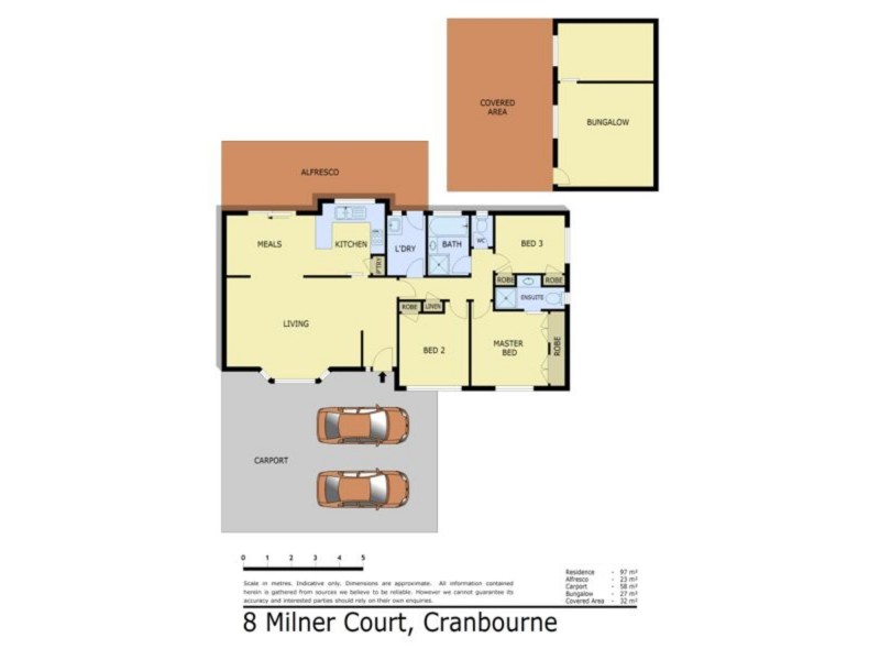 8 Milner Court, Cranbourne VIC 3977 Floorplan