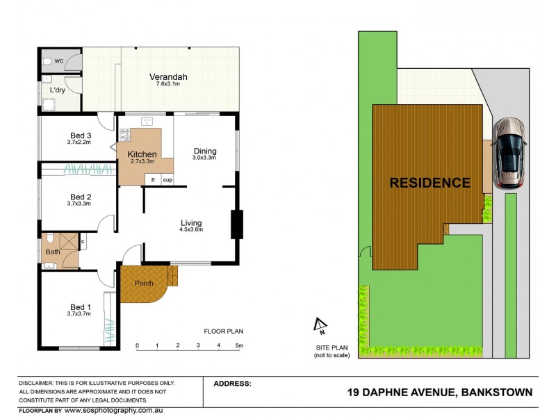 19 Daphne Avenue, Bankstown NSW 2200 Floorplan