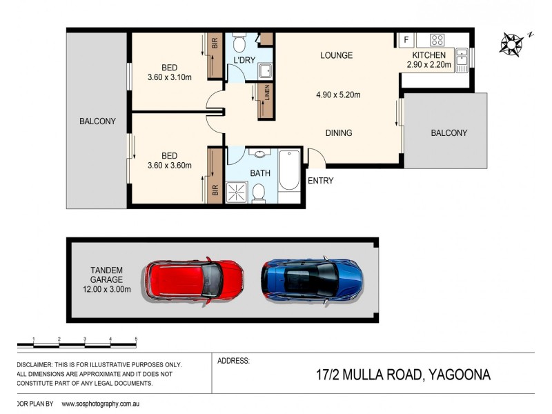 17/2 Mulla Road, Yagoona NSW 2199 Floorplan