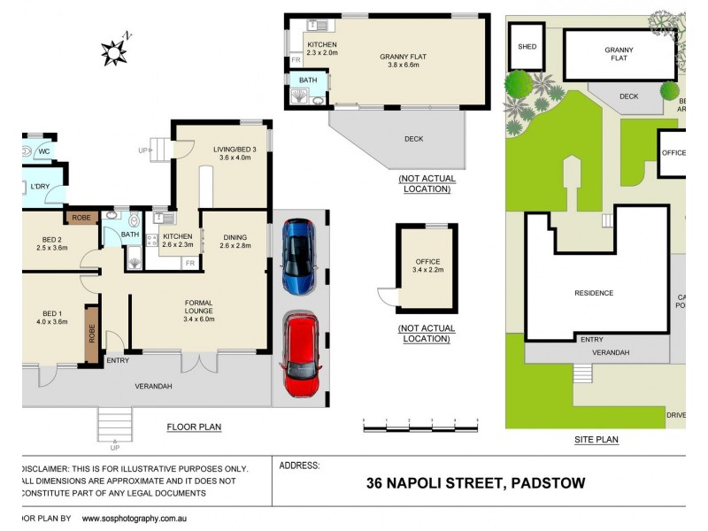 36 Napoli Street, Padstow NSW 2211 Floorplan