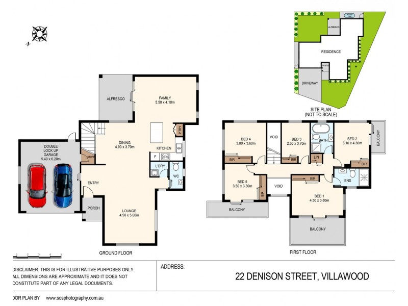 22 Denison Street, Villawood NSW 2163 Floorplan