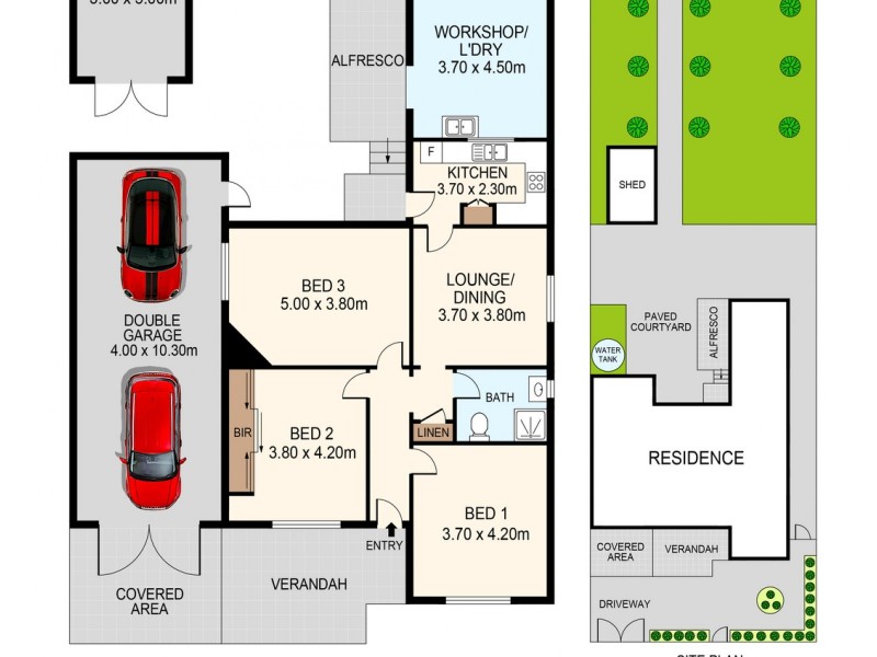 41 Ferguson Avenue, Wiley Park NSW 2195 Floorplan