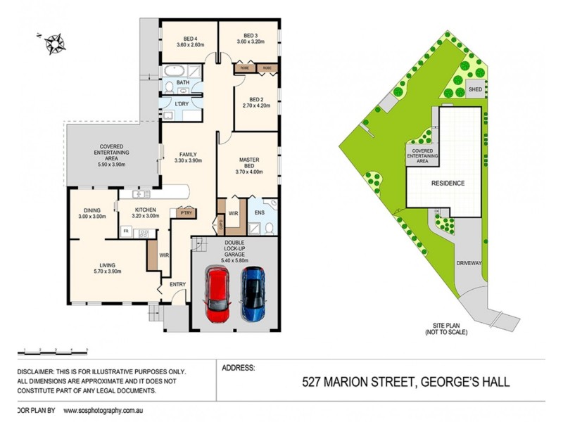 527 Marion Street, Georges Hall NSW 2198 Floorplan