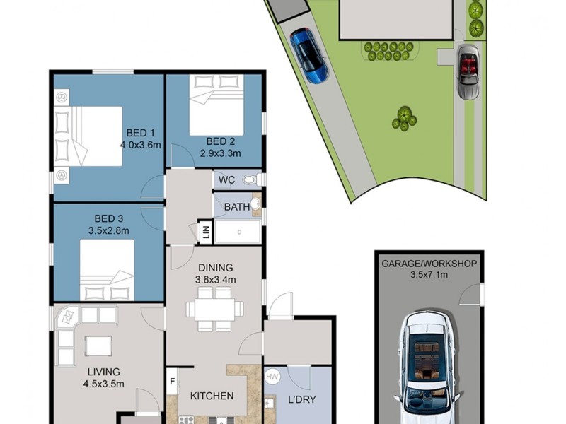 20 Sealy Street, Mount Lewis NSW 2190 Floorplan
