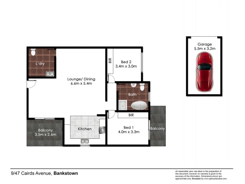 9/47 Cairds Avenue, Bankstown NSW 2200 Floorplan