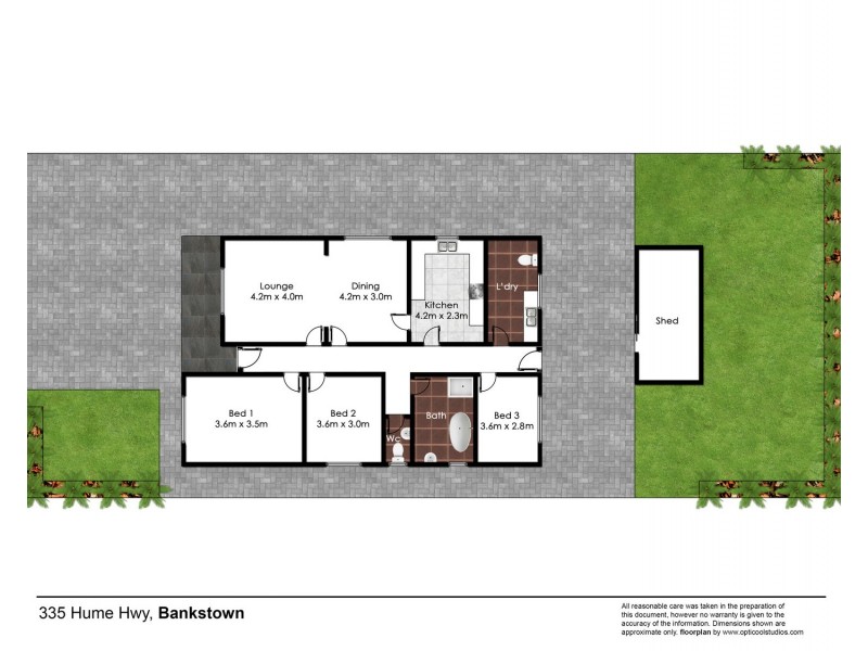 335 Hume Highway, Bankstown NSW 2200 Floorplan