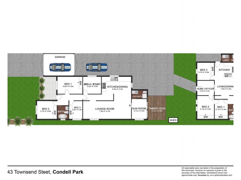 43 Townsend Street, Condell Park NSW 2200 Floorplan