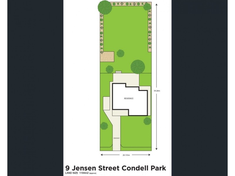 9 Jensen Street, Condell Park NSW 2200 Floorplan