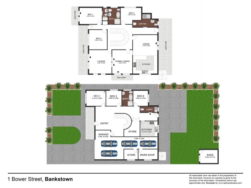 1 Bower Street, Bankstown NSW 2200 Floorplan