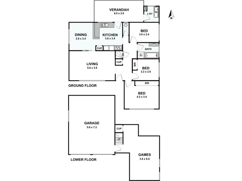 9 Horbling Avenue, Georges Hall NSW 2198 Floorplan