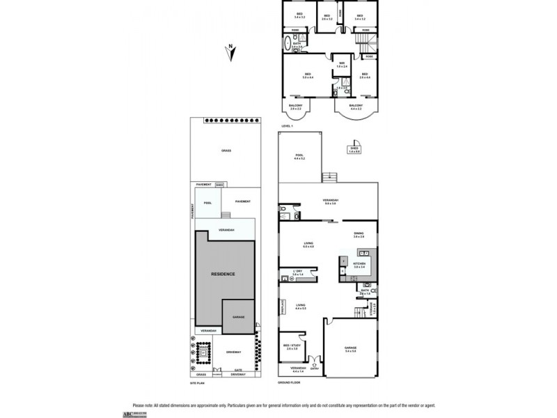 44 Old Kent Road, Greenacre NSW 2190 Floorplan