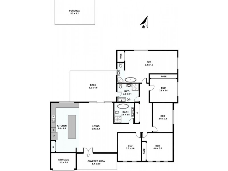 88 Oak Drive, Georges Hall NSW 2198 Floorplan