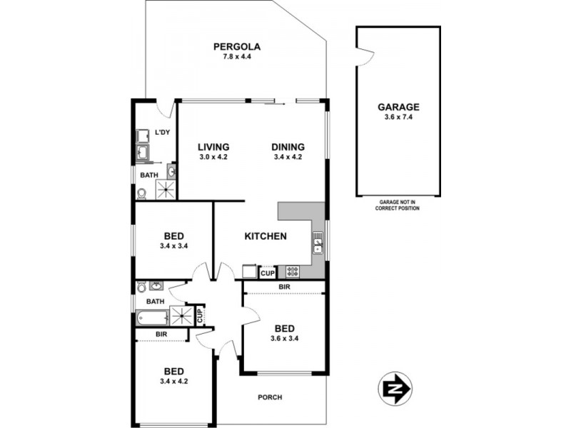 23 Gleeson Avenue, Condell Park NSW 2200 Floorplan