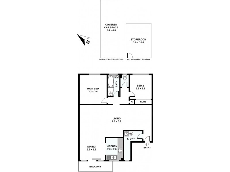 25/209 Auburn Road, Yagoona NSW 2199 Floorplan