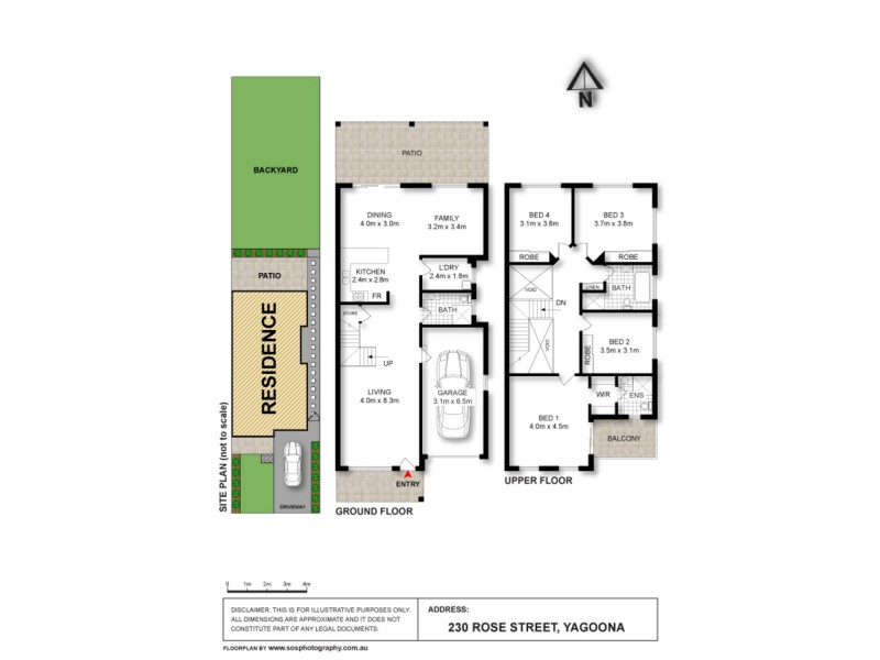 230 & 230A Rose Street, Yagoona NSW 2199 Floorplan